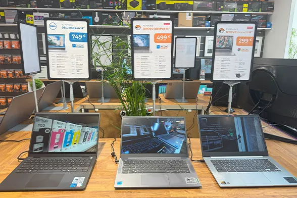 Magasin vente Ordinateurs fixes pc portables Romorantin Blois