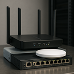 Réseaux (WiFi, LAN, Switch)